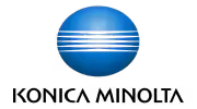 Logo Konica Minolta, spécialiste en impression numérique et transformation documentaire